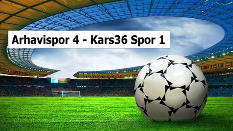 Arhavispor 4 – Kars36 Spor 1