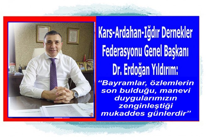 KAIFED Genel Başkanı Dr. Erdoğan Yıldırım’ın Kurban Bayramı mesajı