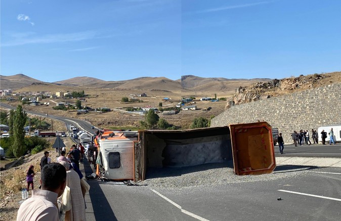 Kars-Digor-Iğdır karayolunda trafik kazası: 1 ölü, 1 yaralı
