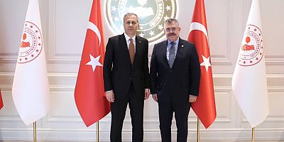 AK Parti Milletvekili Tipioğlu'ndan İçişleri Bakanı Yerlikaya'ya ziyaret