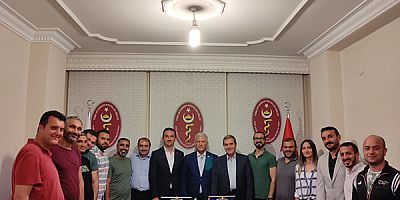 Başkan Ali Eroğlu, Kars Bölgesi VHO'yu ziyaret etti