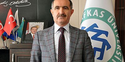 Kafkas Üniversitesi Rektörü Prof. Dr. Hüsnü Kapu'nun 