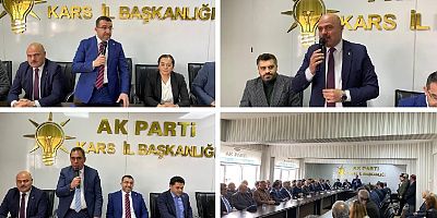 Kars AK Parti'de Bayramlaşma gerçekleştirildi
