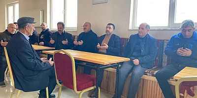 Kars Milletvekili Çalkın'dan, BBP İl Başkanı Ertem'e Taziye Ziyareti