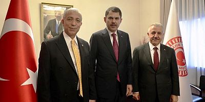 Kars Milletvekilleri Arslan ve Kılıç’tan Çevre Bakanına teşekkür ziyareti