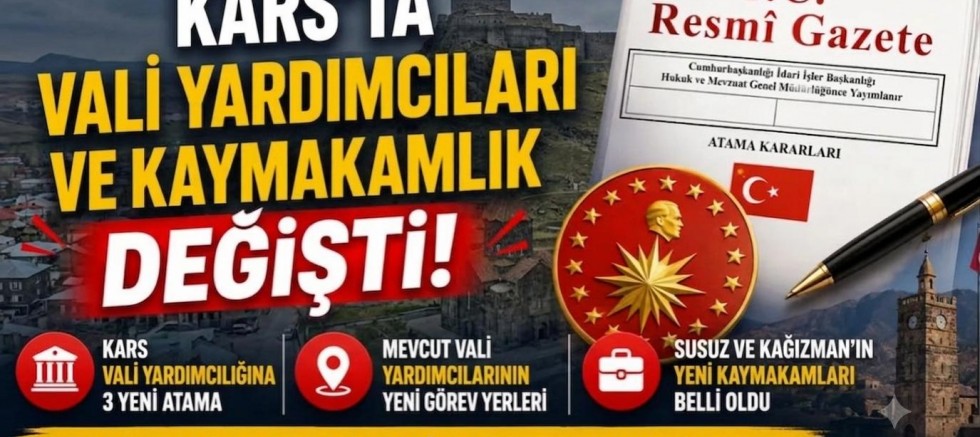 430 mülki idare amirinin görev yeri yeniden belirlendi