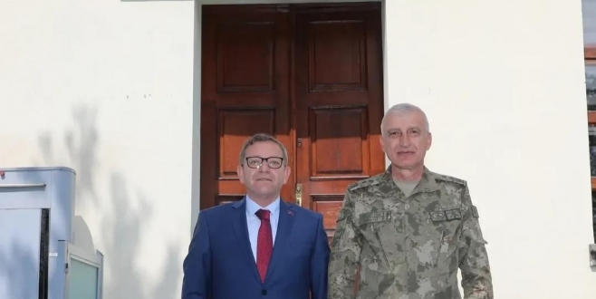 9. Kolordu Komutanı Tümgeneral Akyıldız’dan Vali Ziya Polat’a Ziyaret