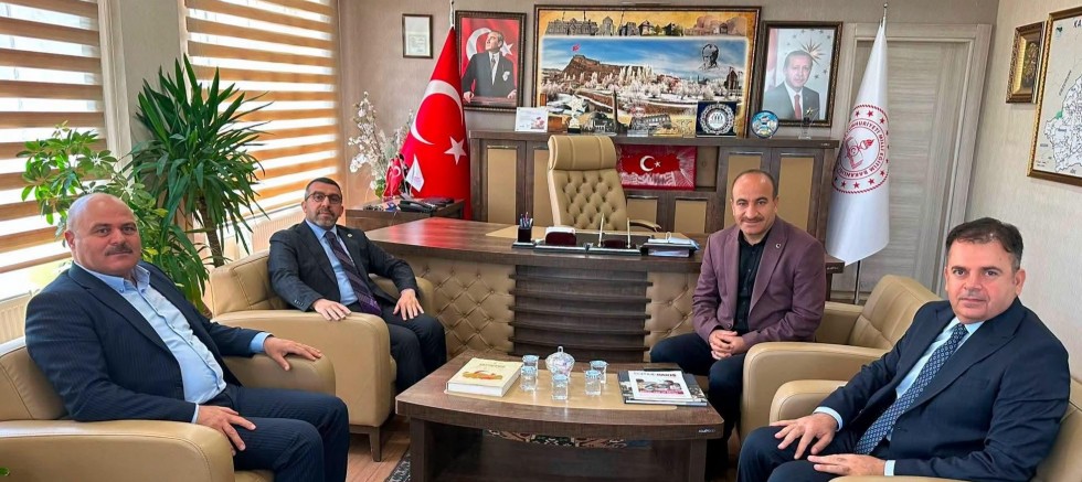 Adem Çalkın'dan Kars İl Milli Eğitim Müdürlüğü'ne Ziyaret