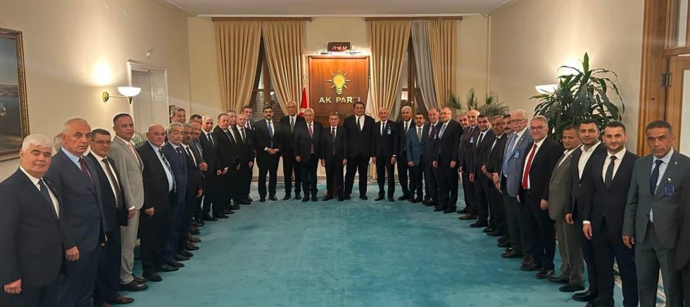 Adem Çalkın, TESK Heyeti ile Gazi Meclis'te Bir Araya Geldi