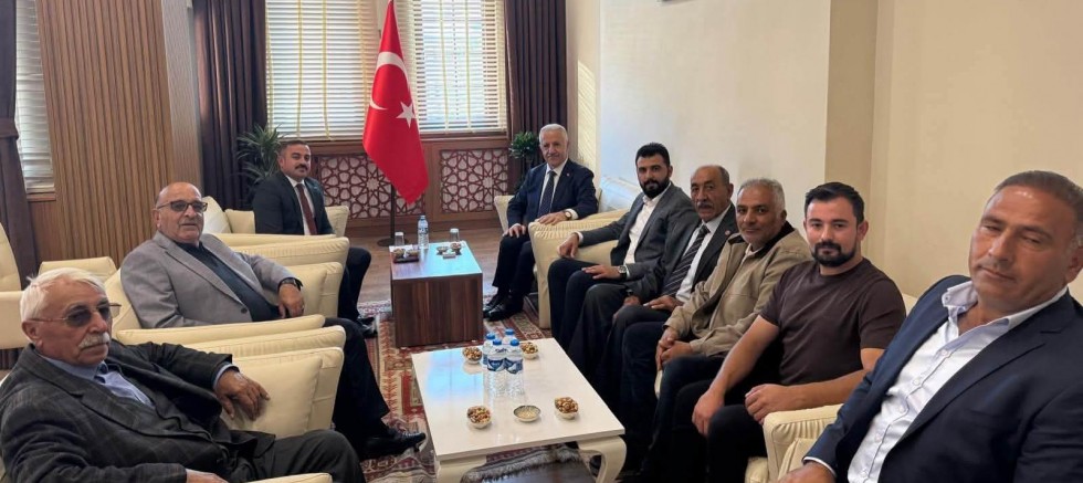 Ahmet Arslan’dan Kağızman Kaymakamı Cembekli’ye Ziyaret