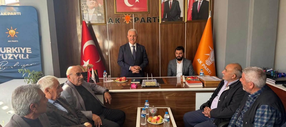 Ahmet Arslan, Kağızman’da AK Parti Teşkilatıyla Bir Araya Geldi
