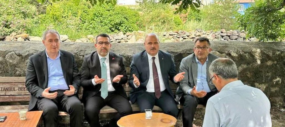AK Parti Heyetinden Ebru Yıldız İçin Taziye Ziyareti