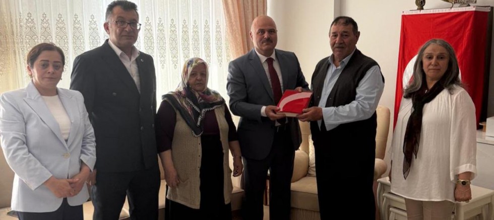 AK Parti İl Başkanı Muammer Sancar'dan şehit ailesine ziyaret