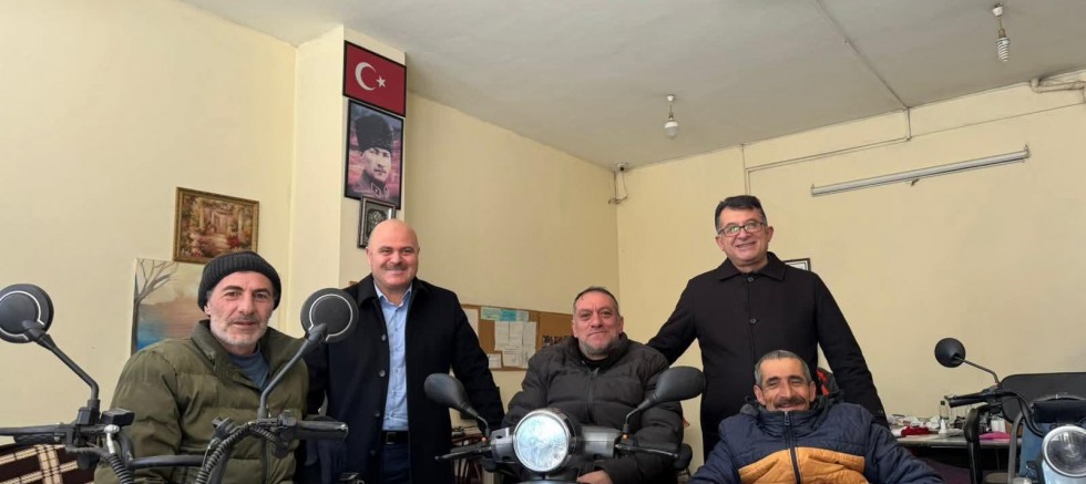 AK Parti İl Başkanı Sancar’dan Dolunay Derneği’ne Ziyaret