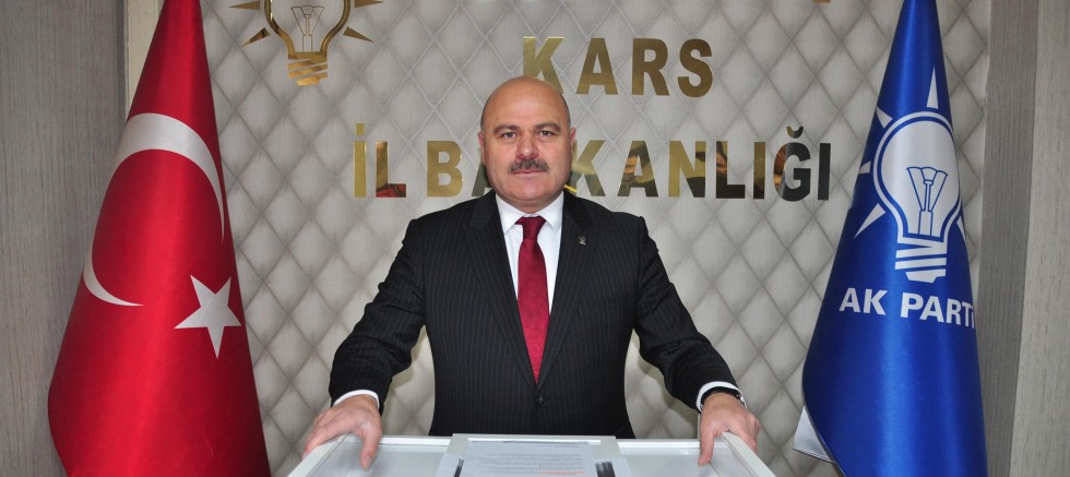 AK PARTİ KARS İL BAŞKANI MUAMMER SANCAR’DAN TEŞEKKÜR MESAJI