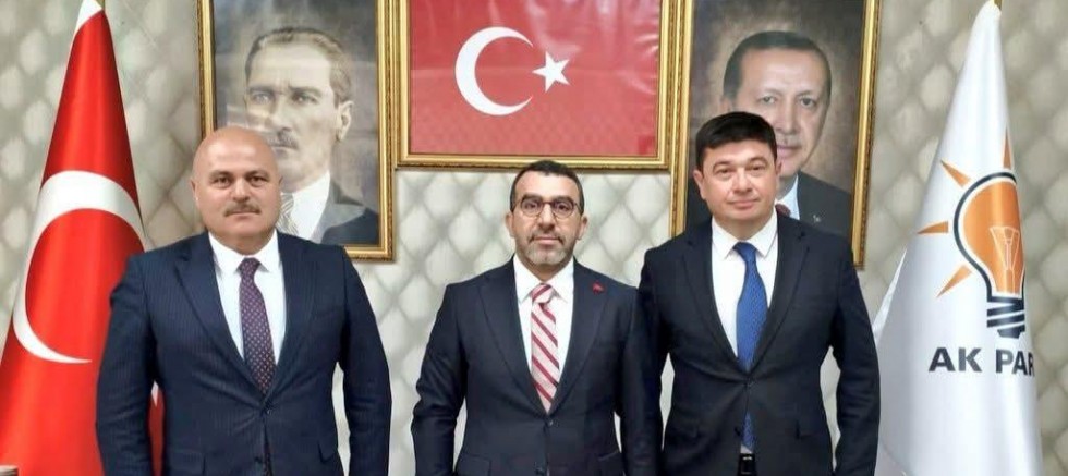 AK Parti Kars İl Başkanlığı'na Zamin Aliyev'den Veda Ziyaretii