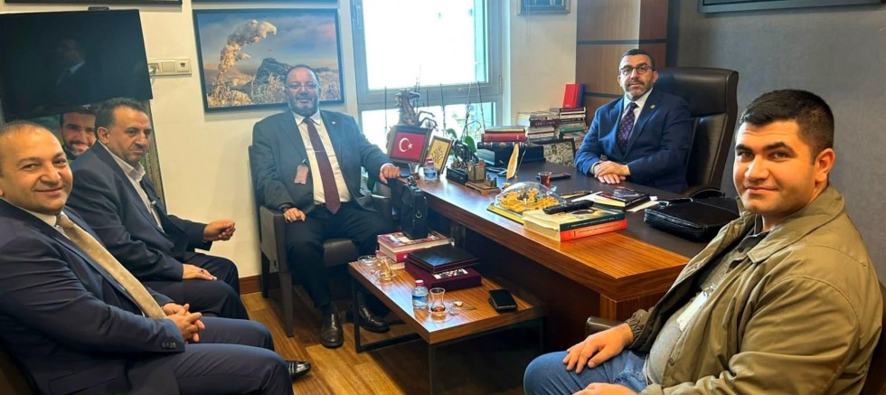 AK Parti Kars Milletvekili Adem Çalkın’a TBMM’de ziyaret