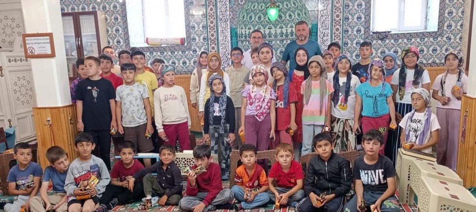 Akyaka İlçe Müftüsünden Yaz Kur’an Kurslarına Ziyaret