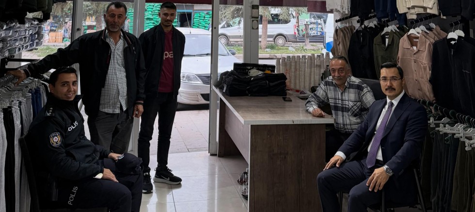 Akyaka Kaymakamı İsmail Demirtaş’tan Esnafa Ziyaret
