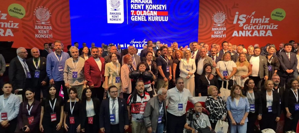Ankara Kent Konseyi’nde Halil İbrahim Yılmaz Güven Tazeledi