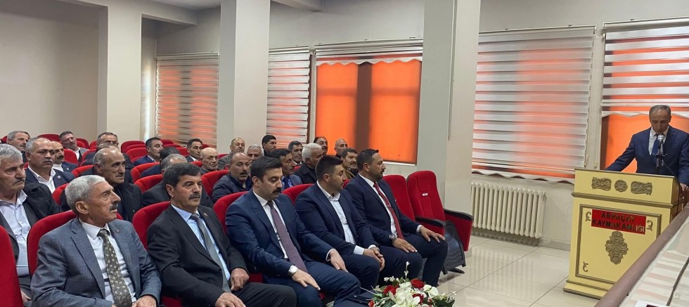 Arpaçay’da KHGB Mart Ayı toplantısı gerçekleştirildi