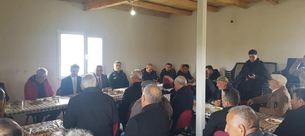 Aşağı Çıyrıklı Köyü’nde Kamulaştırma toplantısı gerçekleştirildi