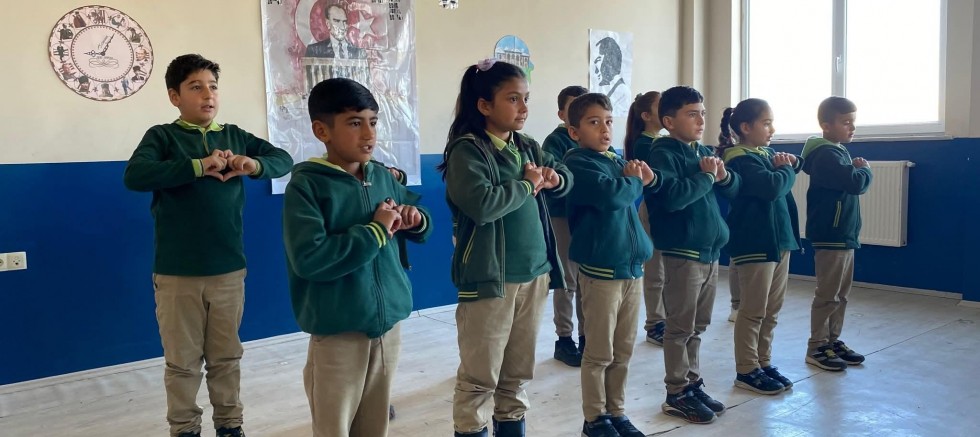 Atatürk İlkokulu ve Anaokulu’ndan 10 Kasım Anma Programı