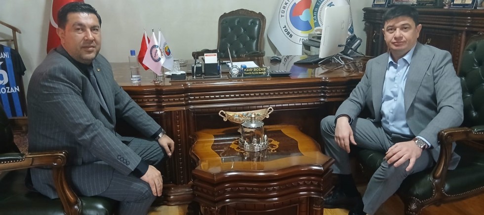Azerbaycan Kars Başkonsolosu Zamin Əliyev’den odaya ziyaret