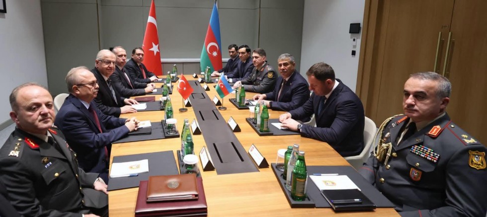 Azerbaycan-Türkiye-Gürcistan Savunma Bakanları Şuşa’da Bir Araya Geldi