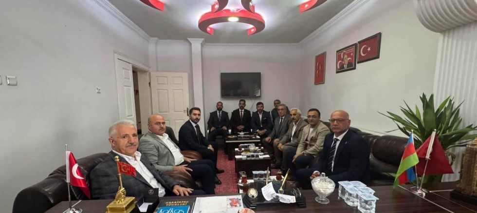 Bakan Ahmet Arslan'dan MHP Kars Teşkilatına Ziyaret
