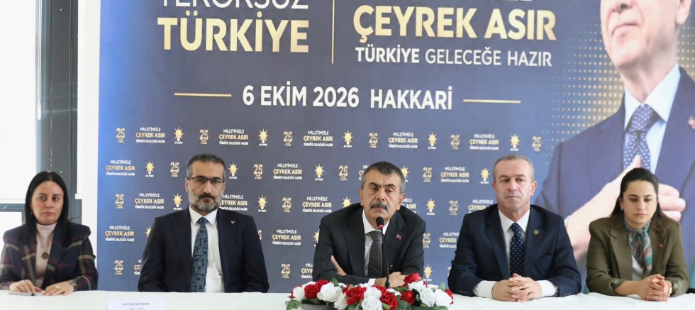 Bakan Tekin: Terörsüz Türkiye İçin Seferberlik Şuuruyla Çalışmalıyız