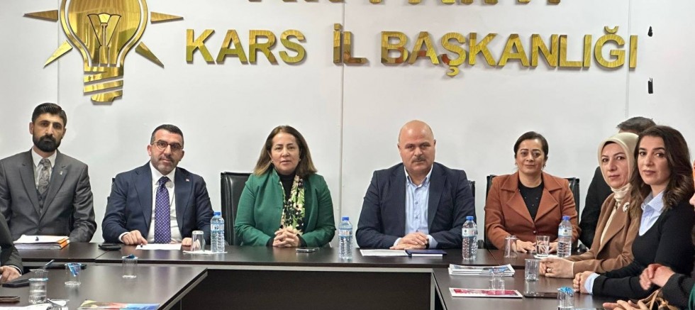 Bakan Yardımcısı Sevim Sayım Madak, Kars'ta