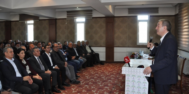 Bakırhan, Kars’tan Türkiye’ye barış ve demokrasi mesajları verdi