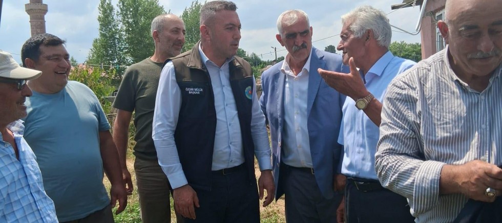 Başkan Müçük saha çalışmalarını aralıksız sürdürüyor