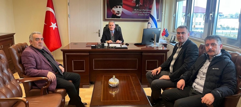 Başkan Özyılmaz'dan SGK İl Müdürü Serçe'ye Ziyaret