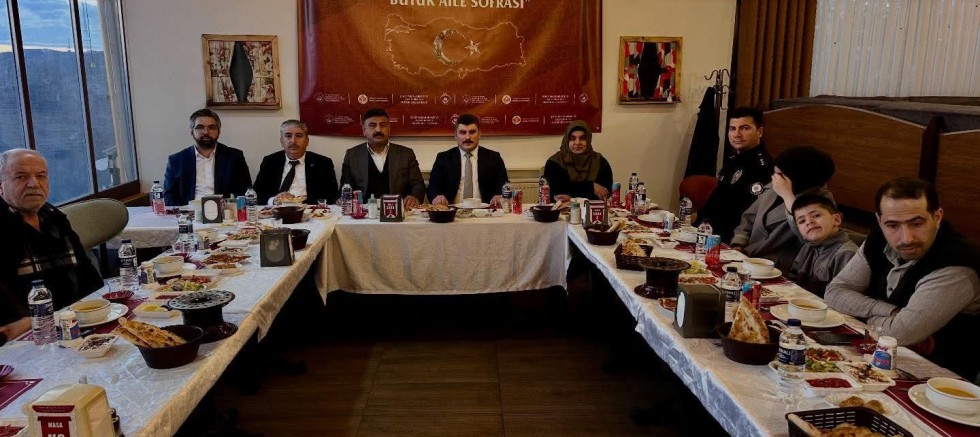 Baskil’de Şehit Aileleri ve Gaziler Onuruna İftar Programı