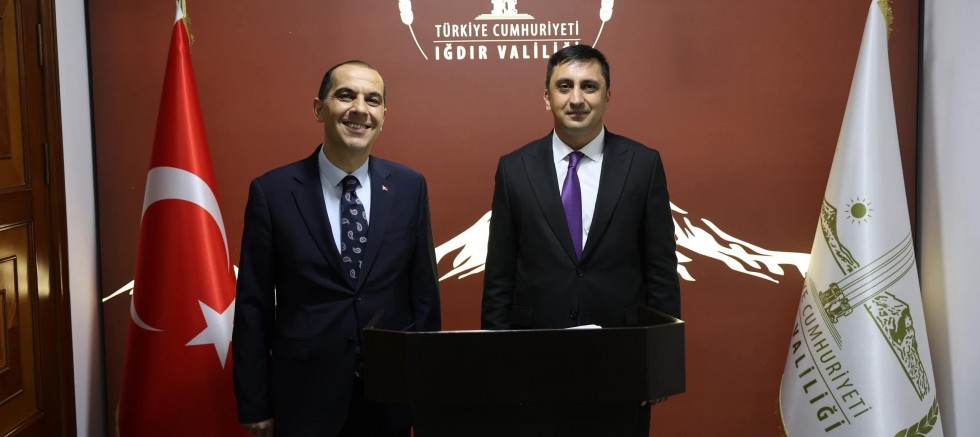 Başkonsolos Zeynalov’dan Iğdır Valisi Taşolar’a Ziyaret