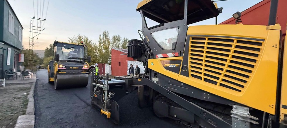 Bülbül Mahallesi’nde yol çalışmaları başladı