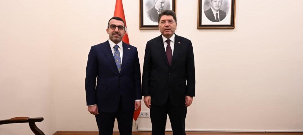 Çalkın, Adalet Bakanı Tunç’u Ziyaret Ederek Kars’ın Taleplerini İletti