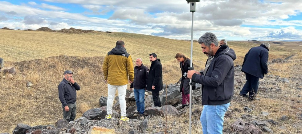 Çamçavuş Köyü’nde İçme Suyu İçin Arazi İncelemesi Yapıldı