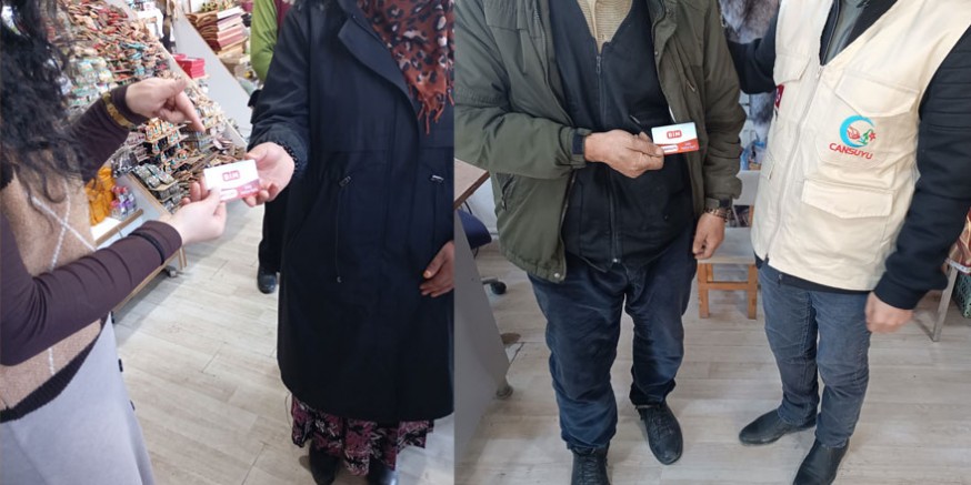 Cansuyu Derneği'nin Kars'ta yardımları sürüyor