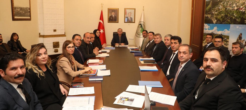 DAP projeleri değerlendirme toplantısı gerçekleştirildi