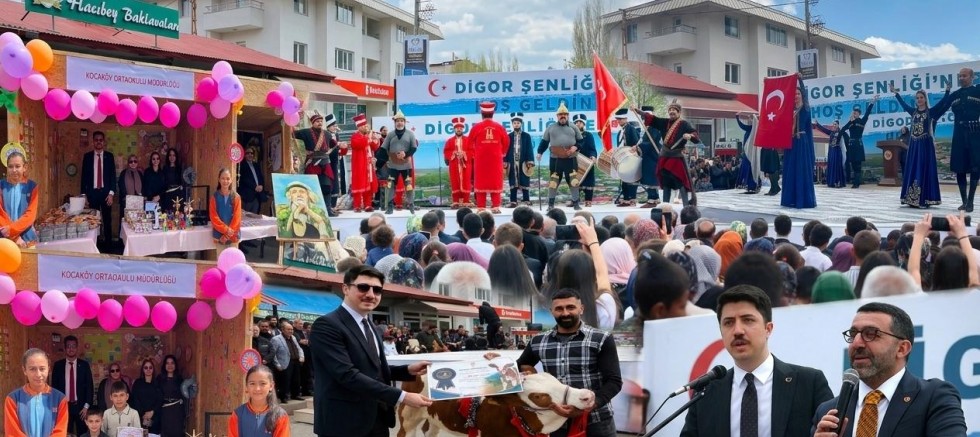 Digor’da İlk Kez Düzenlenen Şenlik Büyük Coşkuya Sahne Oldu
