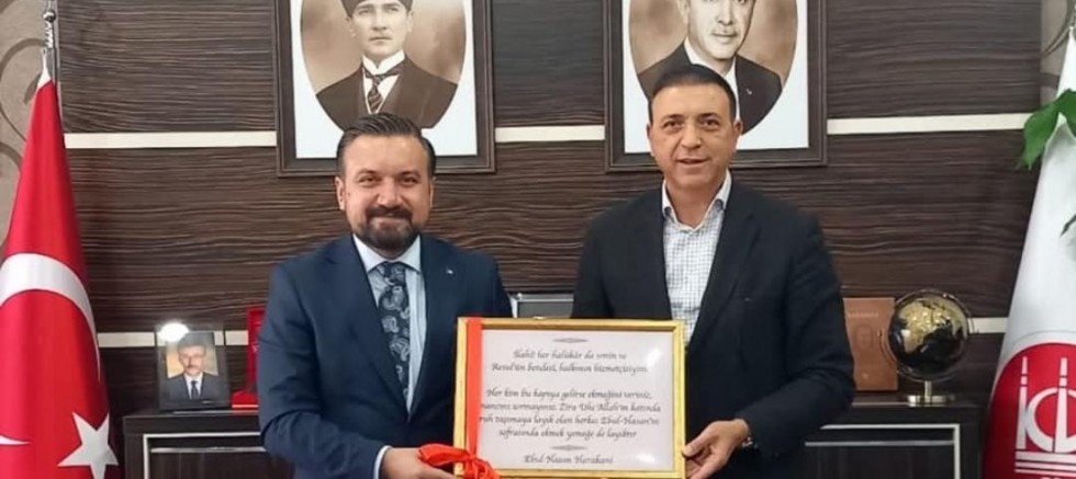 Dr. Erdoğan Yıldırım'dan Başkan Yardımcısı Mustafa Şen'e Ziyaret