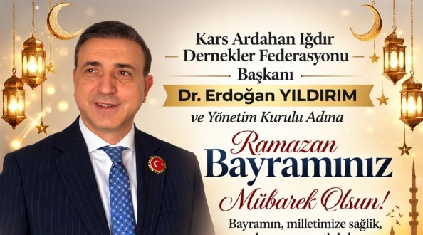 Dr.Erdoğan Yıldırım'ın Ramazan Bayramı mesajı