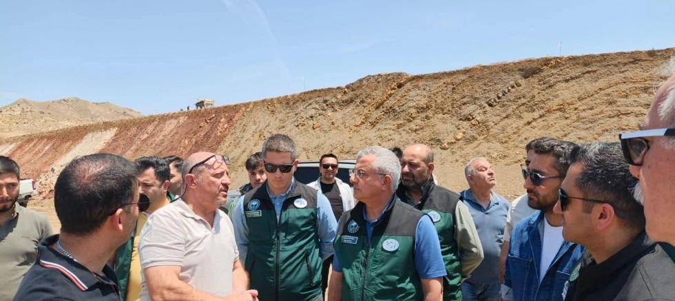 DSİ 24. Bölge Müdürlüğü Heyeti Iğdır'daki Dev Yatırımları Yerinde İnceledi