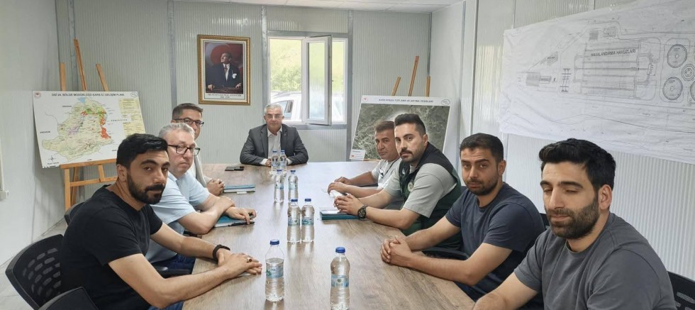 DSİ 24. Bölge Müdürü Serdar Kotan, Kars'taki Projeleri Yerinde İnceledi