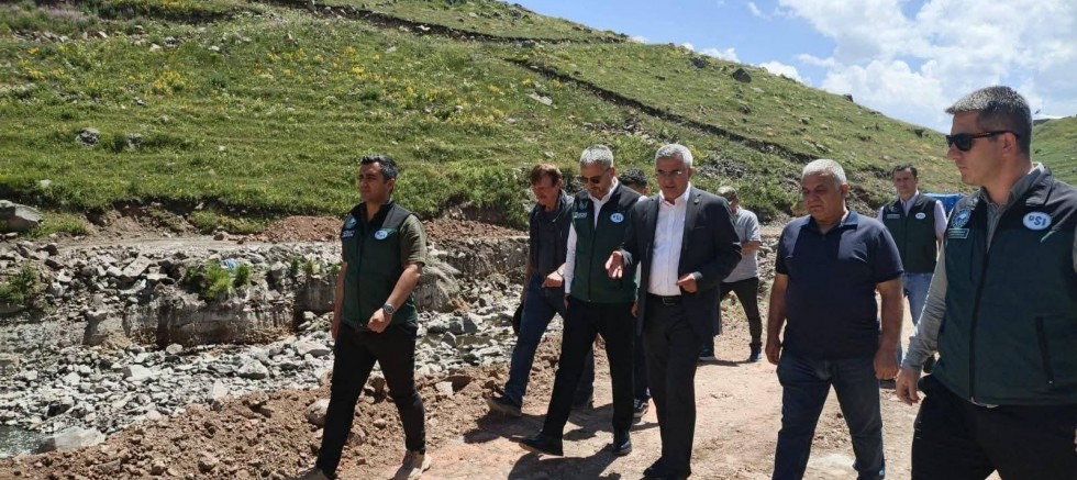 DSİ Heyeti Ardahan'daki Yatırımları Yerinde İnceledi