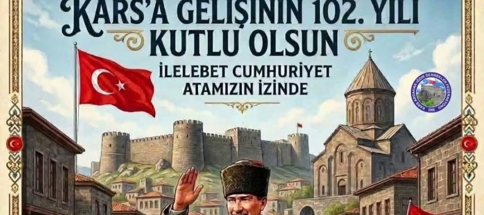 Erdoğan Yıldırım’dan Atatürk’ün Kars’a Gelişinin Yıl Dönümü Mesajı