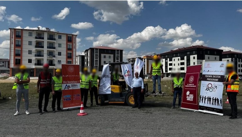 Forklift Operatörlüğü Eğitimi Devam Ediyor